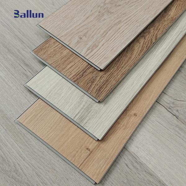 Customized 12"x24" SPC Flooring 7.2''x48'' Click LVT Flooring Tiles 0.7mm Wear