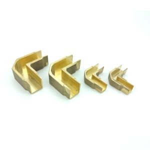 Custom Made ASTM Standard Aluminum Brass CNC Machined Lathe Parts with High