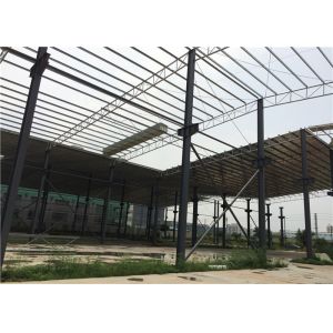 Modern Design Pre Built Steel Structure Warehouse Customized Size / Design