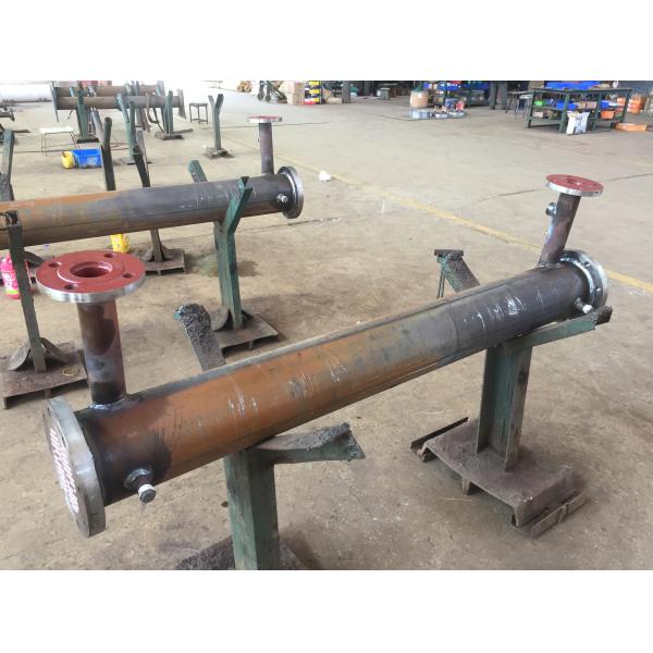 SS304 Stainless Steel Tube Heat Exchanger Full Liquid Type For Cooling Industry