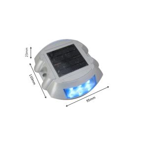 Solar Road Stud IP68 Certification and in White Yellow Red Blue or Green