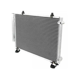 Showcase / Freezer Microchannel Heat Exchanger , Customized Refrigerator Heat