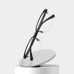OEM/ODM Combination Glasses Half Frame Blue Light Blocking Eyewear