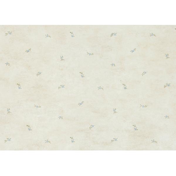 Non Woven Rustic Floral Wallpaper With Printed Surface Technics , Asian Style