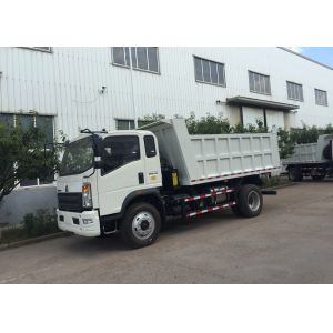ZZ1107D3815C1 Docks Howo 4x2 Dump Truck White Color