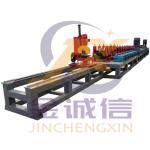 PLC Control Solar Panel Support Rolling Machine Custom Color 22 - 26 Rolls Servo