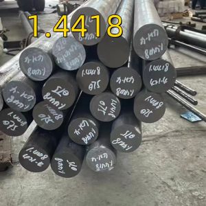 EN1008-3 With 3.1 Certificate 1.4418 S165M Stainless Steel Round Bar Quenched