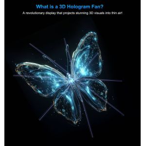 2025 3d Holographic Fan With Wifi and Cloud Platform and Hologram 3d Hologram