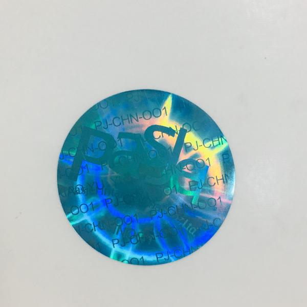 Tamper Proof Hologram Stickers For Confidential Document / Certificate