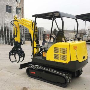 Multiurpose Mini Hydraulic Excavator 20kw 2.5tone with Retractable Shoes