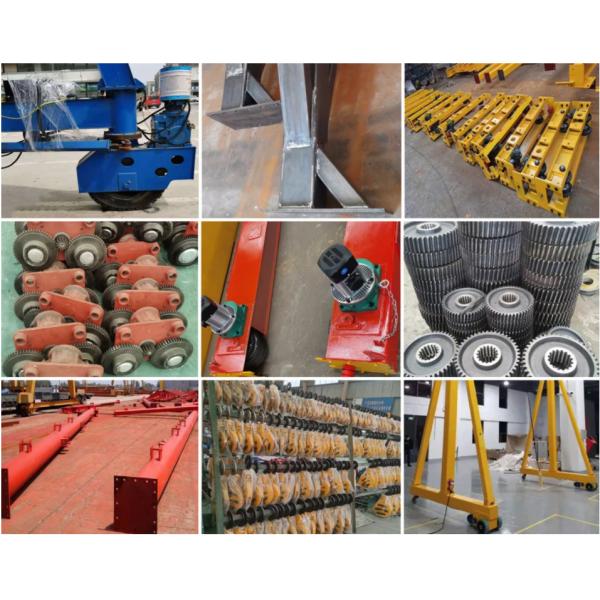 Container Harbor Freight Marble Winch Double Girder Gantry Crane 40t 50t 80t