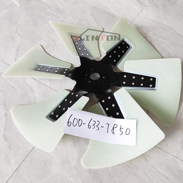 Construction Machinery Accessories 6D125 6D140 Excavator Fan Blade 600-633-7850