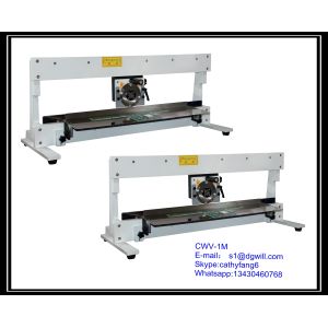 Manual Pcb Depanel With One Circular And One Linear Blade