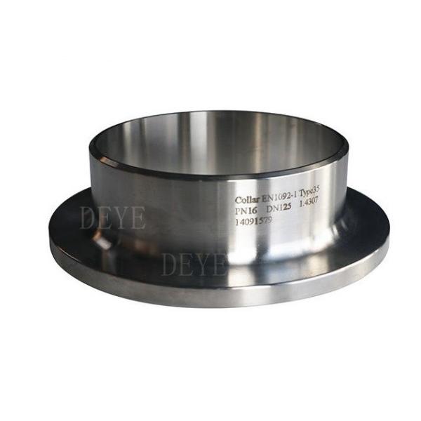 Quality SS304 316 Stainless Steel Pipe Fittings Stub End Collar With EN1092-1 wholesale
