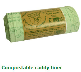 Compostable disposable biodegradable plastic garbage bag, Environment Friendly