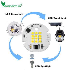 Cheap 5W SMD LED Chip Encapsulation Series Brighter Safe And Reliable for sale