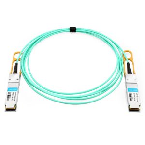 Cheap Mellanox MC2206310-050 Compatible 50m (164ft) 40G QSFP+ to QSFP+ Active Optical Cable for sale
