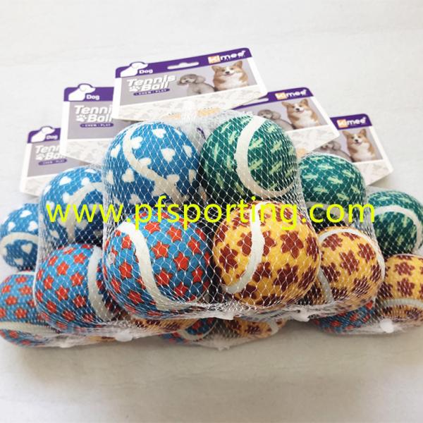 Indestructible Dog Ball Pet Tennis Ball Dog Toy Training Ball For Aggresive Chewers