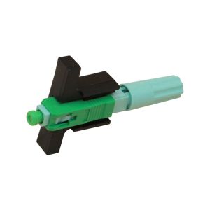 Field - Installable SC APC Fiber Connector , Single Mode SC Connector