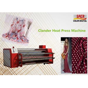 Cheap Oil Heating Roll To Roll Sublimation Machine Calander Convenient Operation for sale