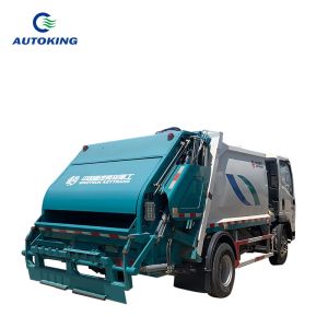 Gross Vehicle Weight 18000 Used HOWO 1.2 Tons Garbage Truck Sanitation Garbage