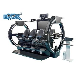 China multiplayer 9D VR Ride 360 VR 4 Person Cinema Arcade Spaceship Simulator on sale