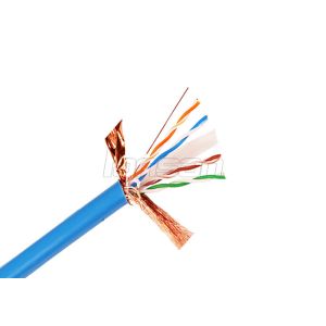 FTP UTP SFTP 4 Pairs BC CCA Network Lan Cable , Indoor Cat 6 FTP Cable 305m Pull
