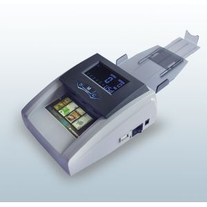 USD EURO GBP CAD Counterfeit Money Detector with IR + MG + UV detection for