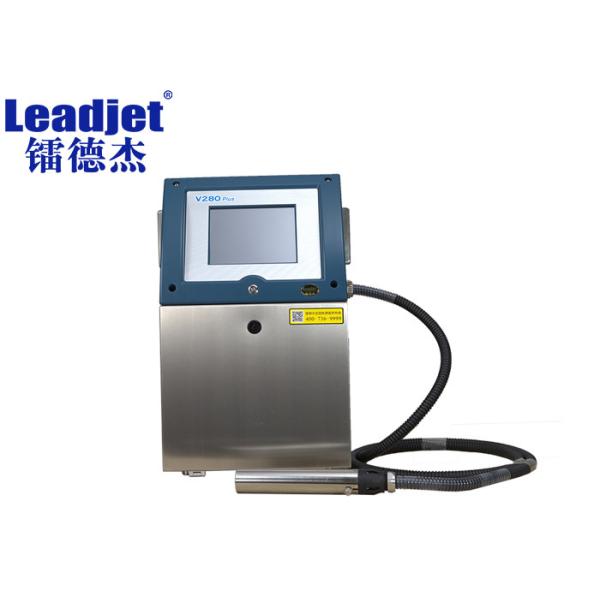 Small Character Industrial Continuous Inkjet Printers With 280m/Minute Printing