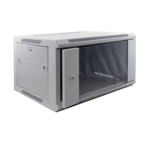 450 / 600mm Depth Server Wall Mount Data Rack With Removable Side Panel