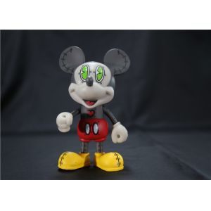 China Micky Mouse Character Collectible Vinyl Figures For Promotion Gift Grey Color on sale