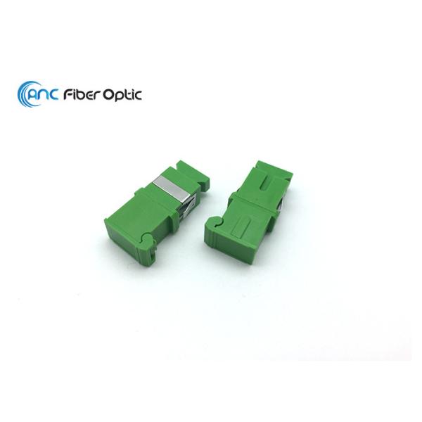 Quality PC Housing Fiber Optic Cable Adapter Flanged / Flangeless Simplex SC Side Shutter wholesale