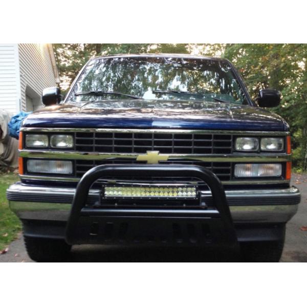 Quality 120W Off Road Front Bumper LED Light Bar Easy Mounting Black Body Color wholesale