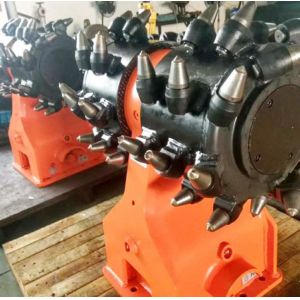 42CrMo Excavator Rotary Drum Cutter 360 Degree Drum Cutters