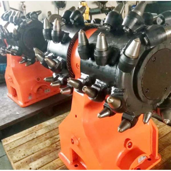 42CrMo Excavator Rotary Drum Cutter 360 Degree Drum Cutters
