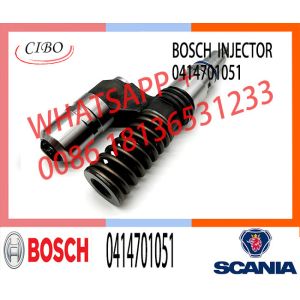 Neutral Common Rail Fuel Injector 0414701072 0414701051 For Scania R440