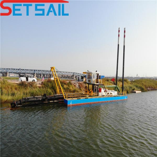 Advanced 8inch Cutter Suction Dredger with 50kw Cutter Head Power and Rexroth
