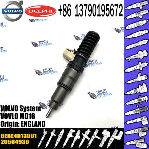original Diesel Fuel Injector 20564930 BEBE4D13001 BEBE4D13101 85000590 E3.18 for VOL D16 3145