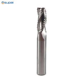 High Helix Angle Roughing End Mill For Steel - 30° Helix Angle Corner Radius 3mm