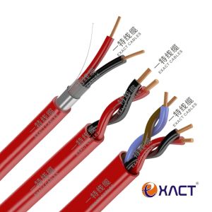 Red PVC 4 Core 2.5mm Fplr Fire Alarm Cable for Security System in Saudi Arabia