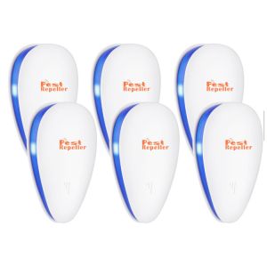 Blue light Ultrasonic Insect Repellent new key clip electronic repeller