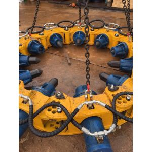 Quick Assembled Hydraulic Pile Breaker SPA5 With Power Pack Low Noise Break