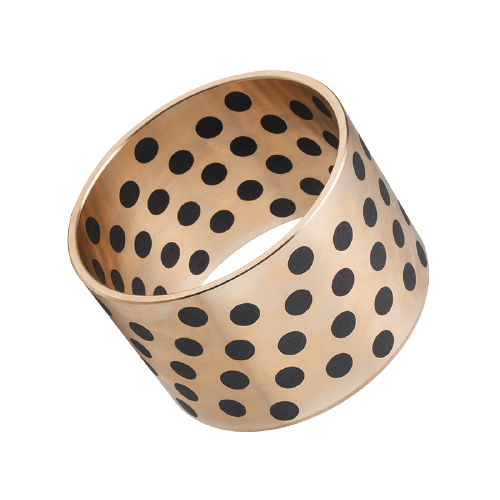 C90500 Alloy C905 High Tin Bronze Gleitlager , Graphite Plugged Bronze Bushings