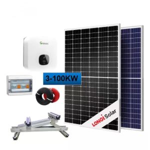 MC4 MPPT Solar System Off Grid Kit Half Cell Panel Factory Direct Sales
