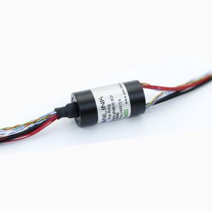 100Mbps Ethernet Slip Ring Combining HD-SDI RS42 Interference Free Propagation
