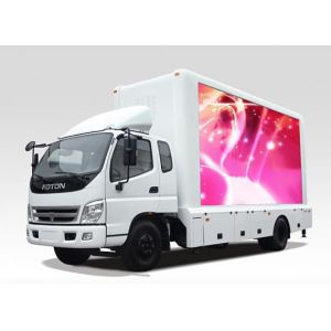 Full Color Mobile Digital Advertising Truck Mounted LED Screen with Multi Media