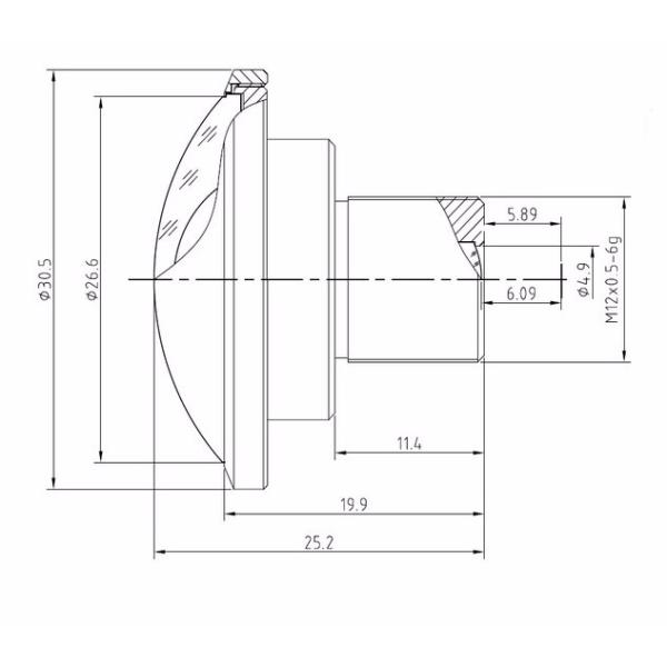 Metal 1.78mm lens wide Angle fisheye lens 180 degrees of entrance guard lens For cctv camera Free shipping Metal 1.78mm lens wide Angle fisheye lens 180 degrees of entrance guard lens For cctv camera Free shipping