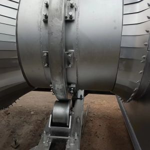 Cheap Gas External Heating Calcining Kiln 904L Customized 2600kg / H for sale