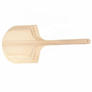 12*22 Inch Premium 12 Inch Wood Pizza Peel Pine Wooden Pizza Paddle 56cm Pizza