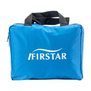 Large Vehicle First Aid Kit With Compartments Mesh Bag Handles 24x19x6.5cm